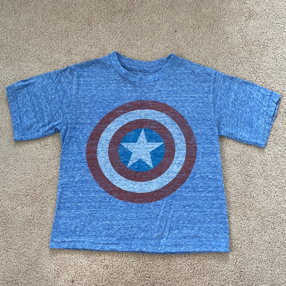Marvel Captain America Kids T-Shirt -Size XS